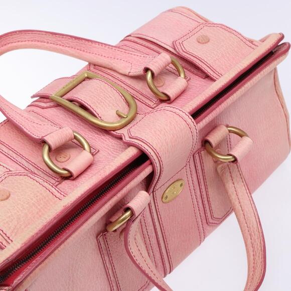 CELINE Hand Bag Leather Pink - Picture 6 of 13